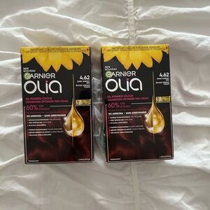 Garnier Olia 4.62 Dark Garnet Red Hair Color
